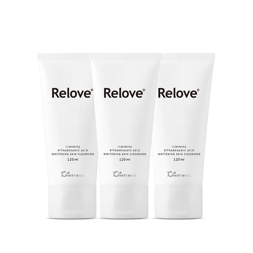 Relove 私密肌R² 菸鹼醯胺 淨白 潔淨 精華凝露 120ml x3