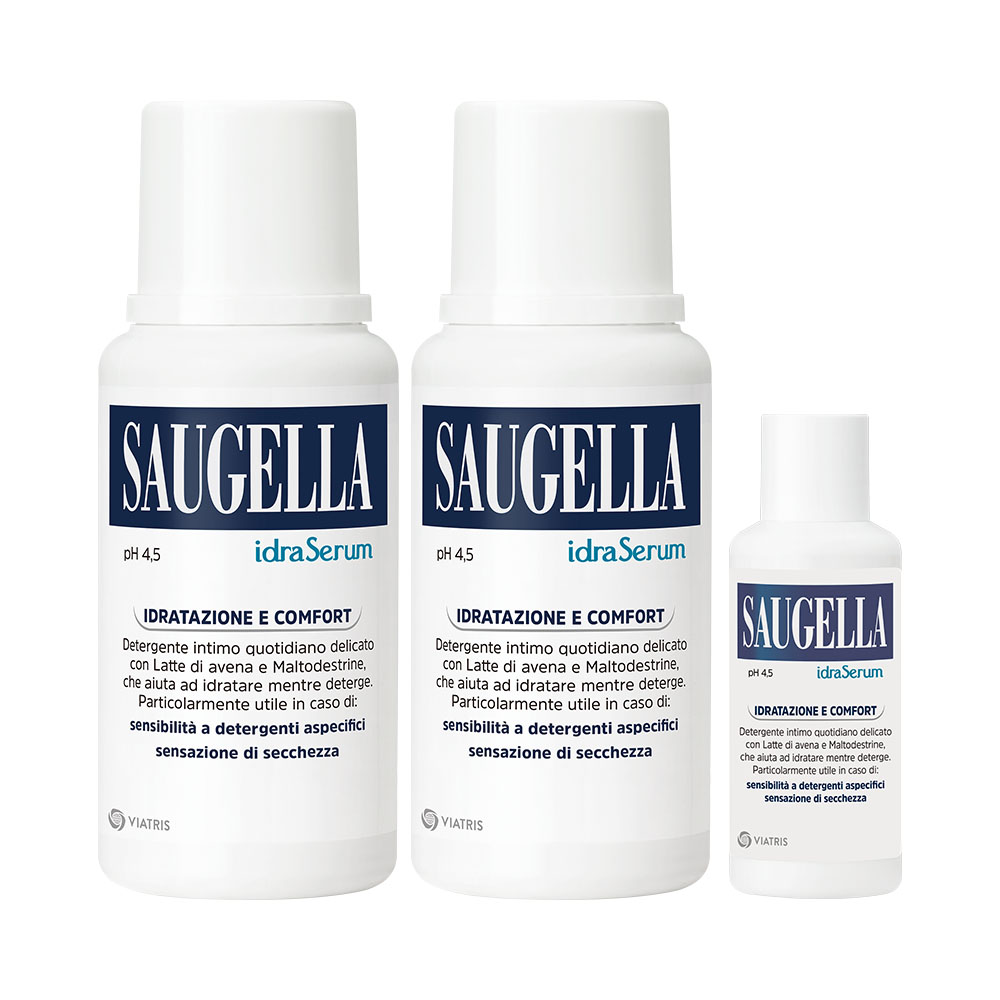 Saugella 賽吉兒 菁萃潔浴凝露【潤澤型】200ml《二入特惠》