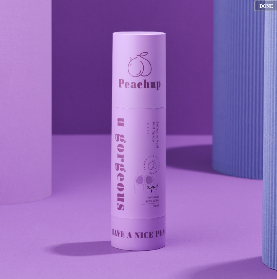 Peachup 水楊酸 u gorgeous 去角質 美臀噴霧 80ml