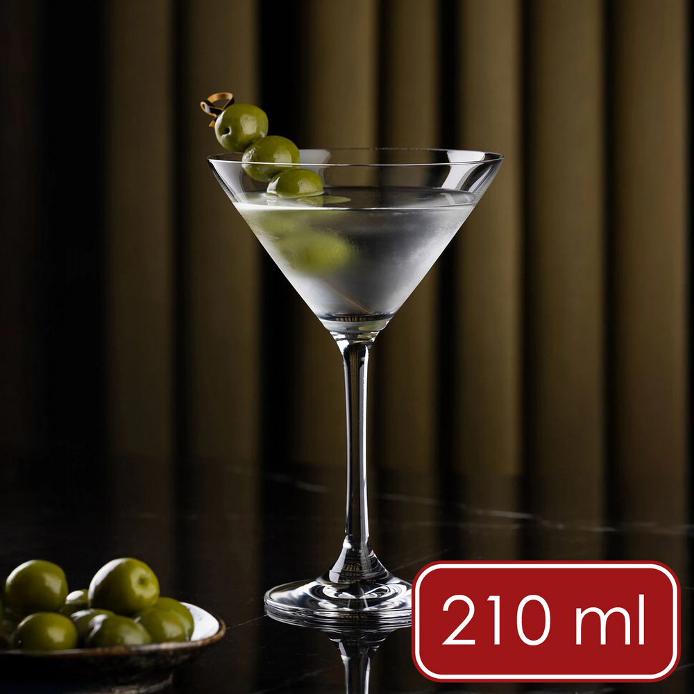 Utopia 英國 Thames水晶玻璃馬丁尼杯(210ml) / 調酒杯 雞尾酒杯 烈酒杯 淺碟杯 可機洗 洗碗機可洗