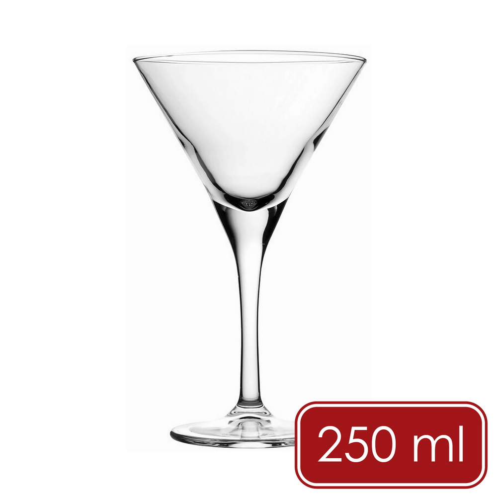 Pasabahce 土耳其 Vline晶透馬丁尼杯(250ml) / 調酒杯 雞尾酒杯 烈酒杯 淺碟杯 可機洗 洗碗機可洗