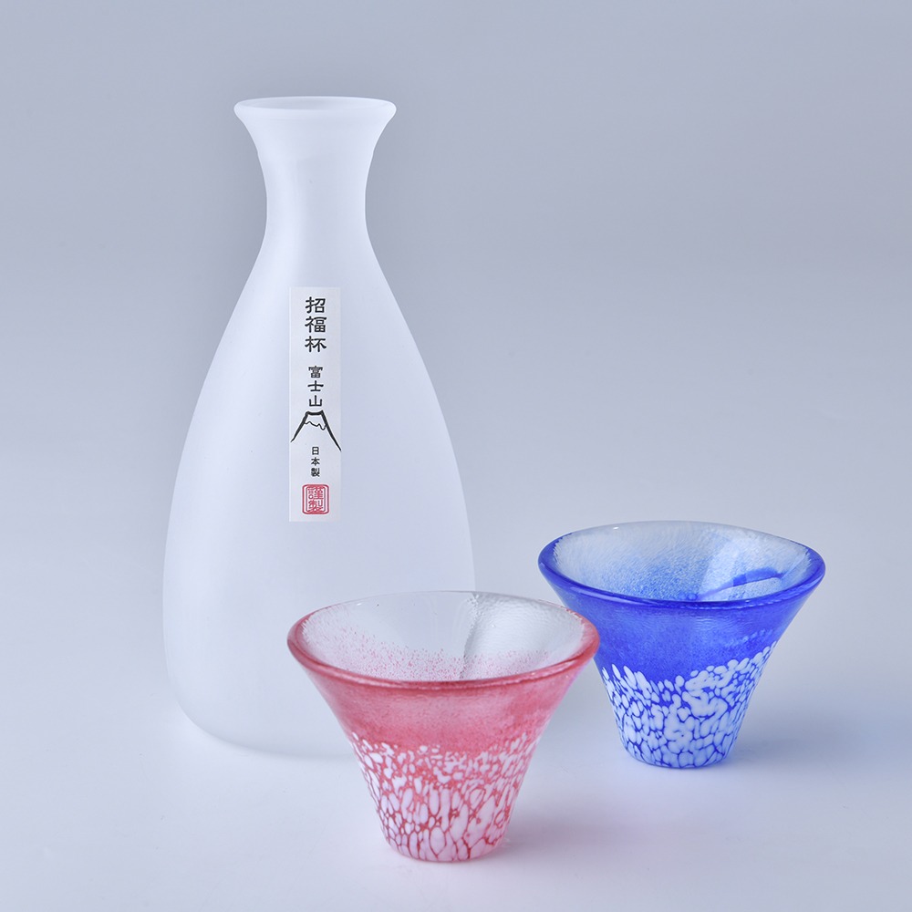 Toyo Sasaki 日本製手工玻璃富士山清酒杯壺組- PChome 24h購物