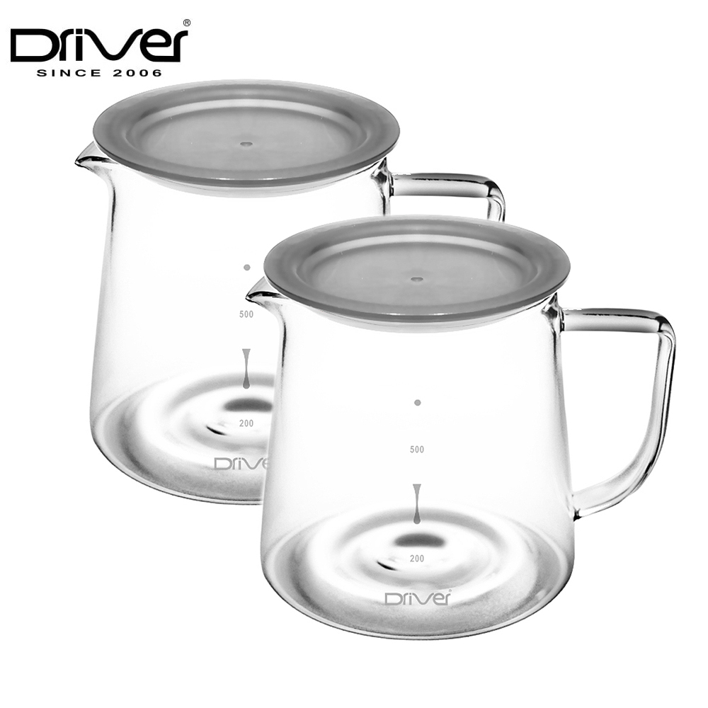Driver 波紋耐熱玻璃壺600ml(2入)（其他規格）