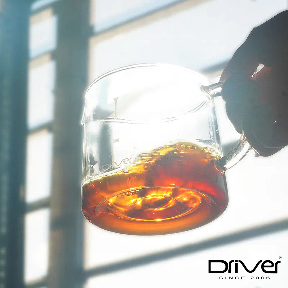 Driver 波紋耐熱玻璃壺400ml(1入)