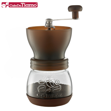Tiamo 0925密封罐陶瓷磨豆機-4色(HG6149)