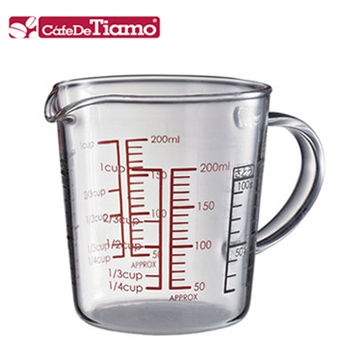 Tiamo 玻璃有柄量杯-200ml(HG2286)