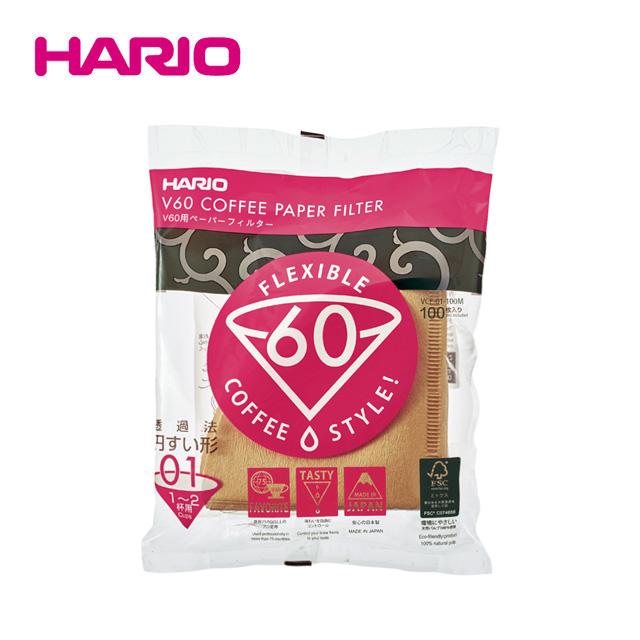 HARIO VCF-01-100M濾紙