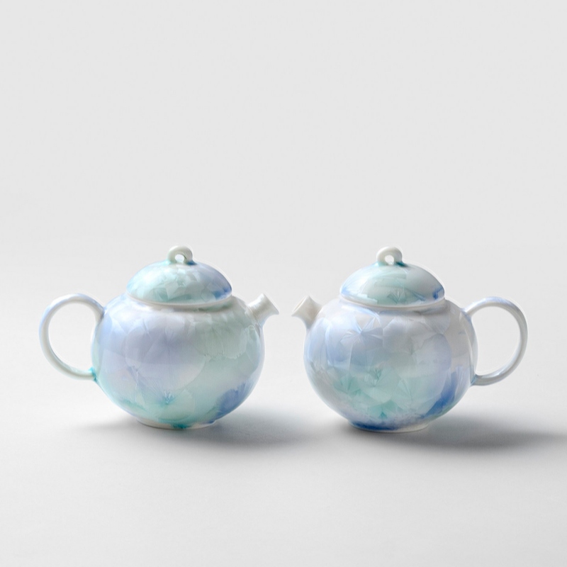 流光150ML結晶窯變功夫茶具 茶壺 泡茶壺套裝 禮盒送禮 伴手禮 單壺/斗笠杯-禮盒裝