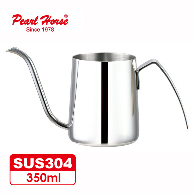 日本 304不鏽鋼掛耳式手沖壺_350ml JA-S-077-053
