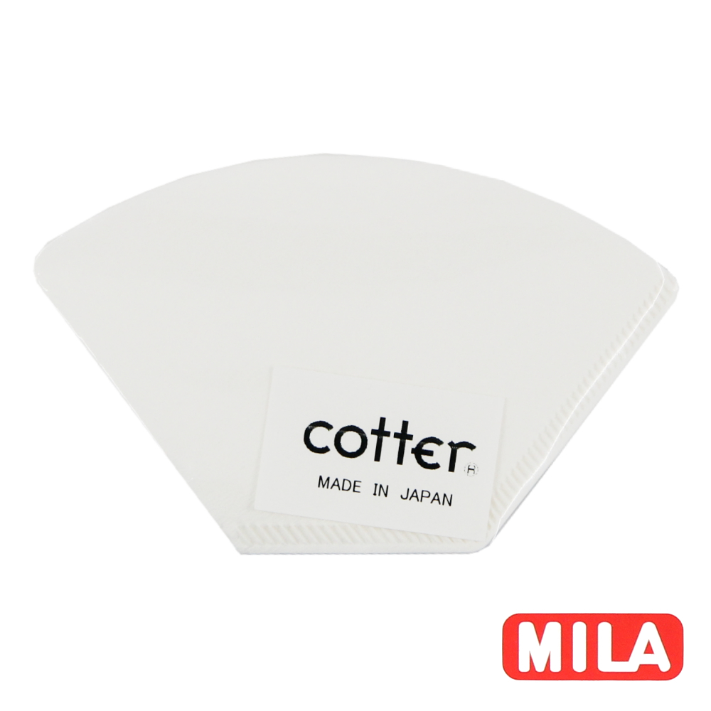 MILA 日本製棉質漂白濾紙梯形03(180枚入)