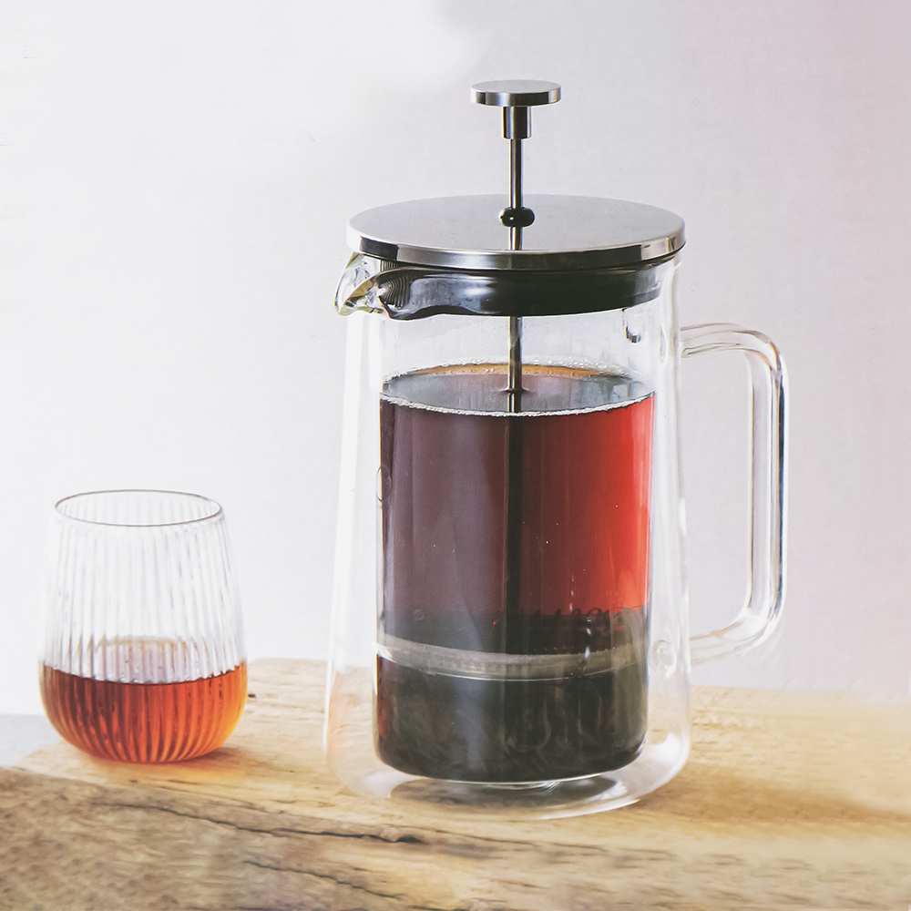 一品川流妙管家雙層玻璃沖茶器-1000ml - PChome 24h購物