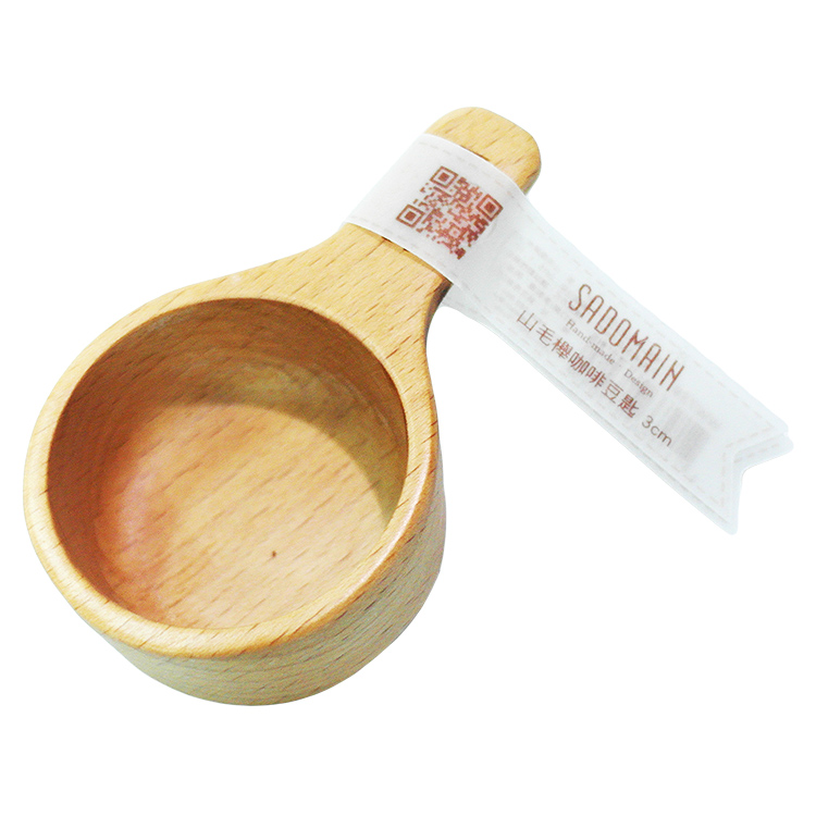 山毛櫸咖啡豆匙-3cm-1入