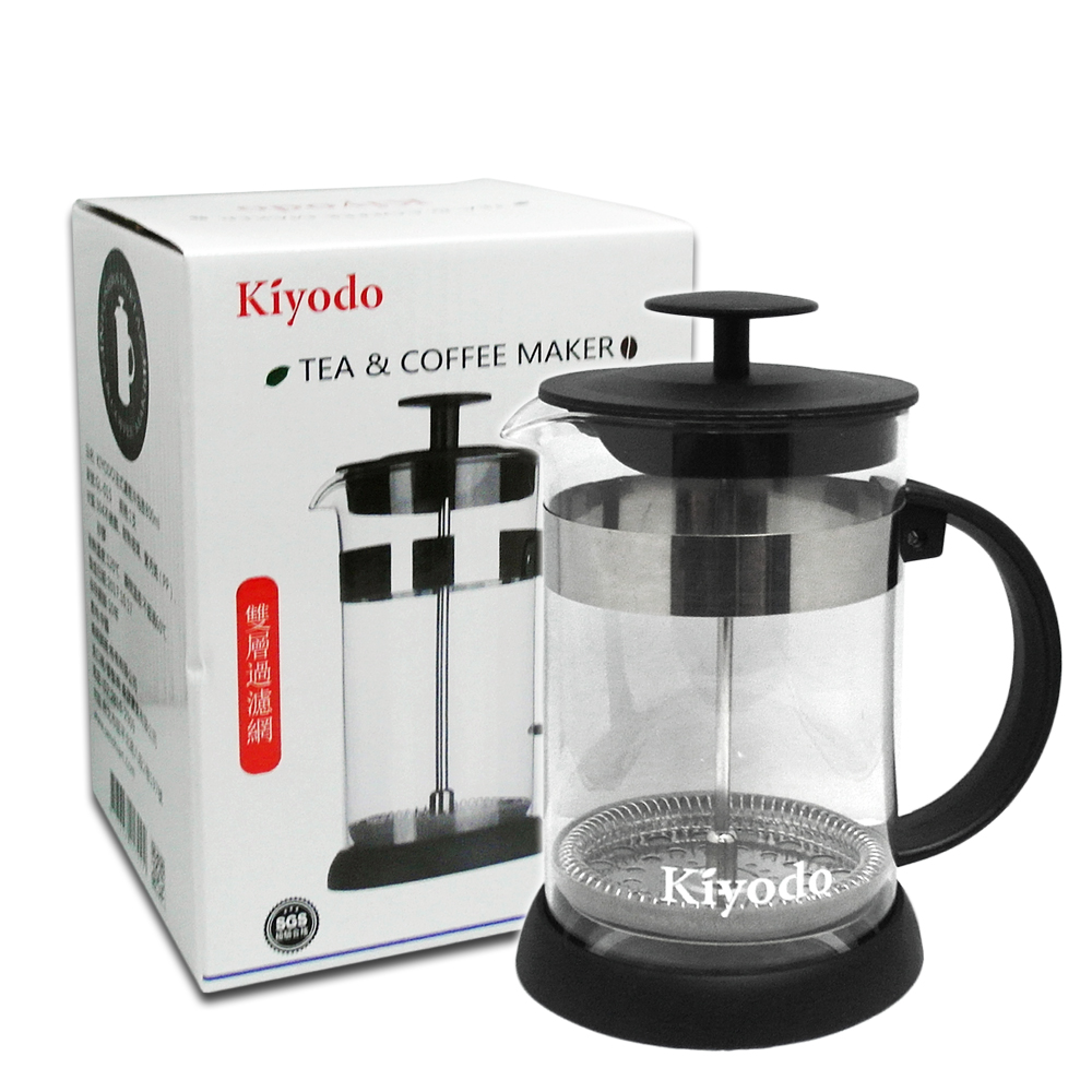 KIYODO法式濾壓沖泡壺-800ml