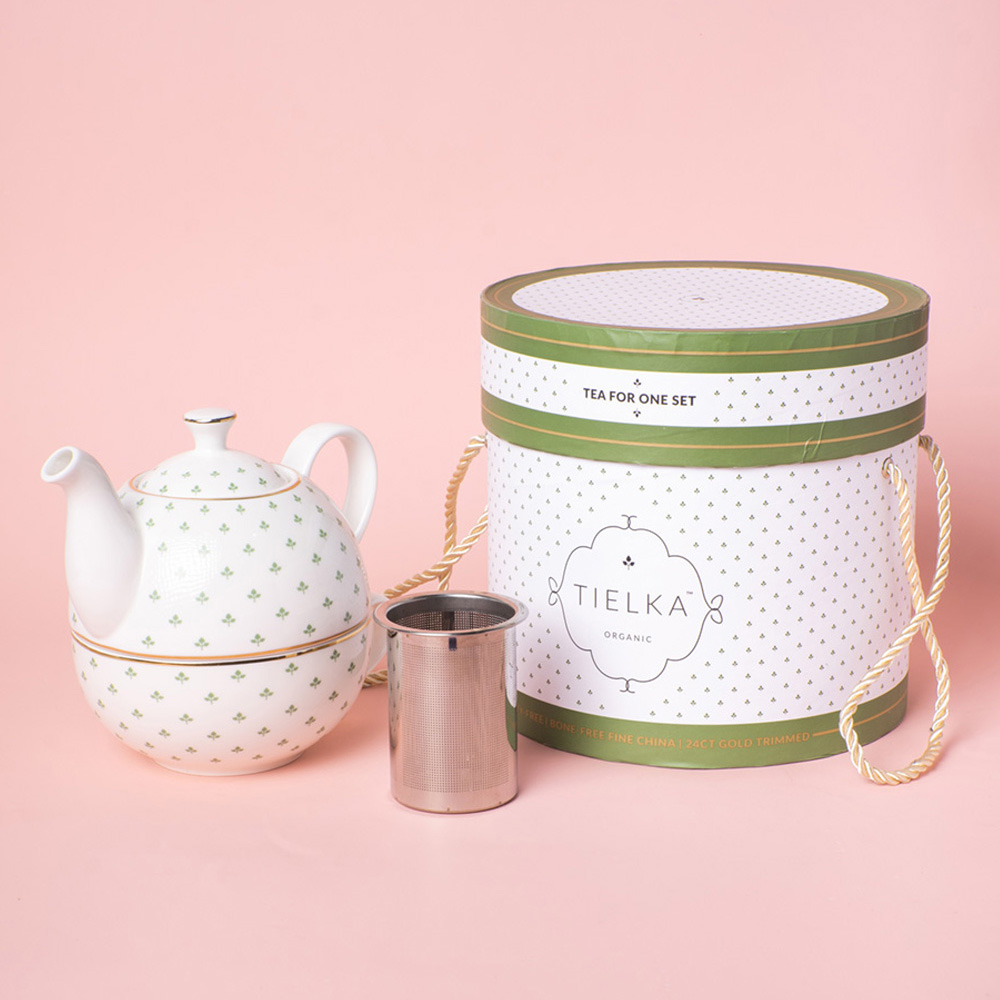 PALIER | Tielka | All-in-one 下午茶茶具套組禮盒 (含茶壺 / 濾茶器 / 茶杯 / 茶杯盤各一)