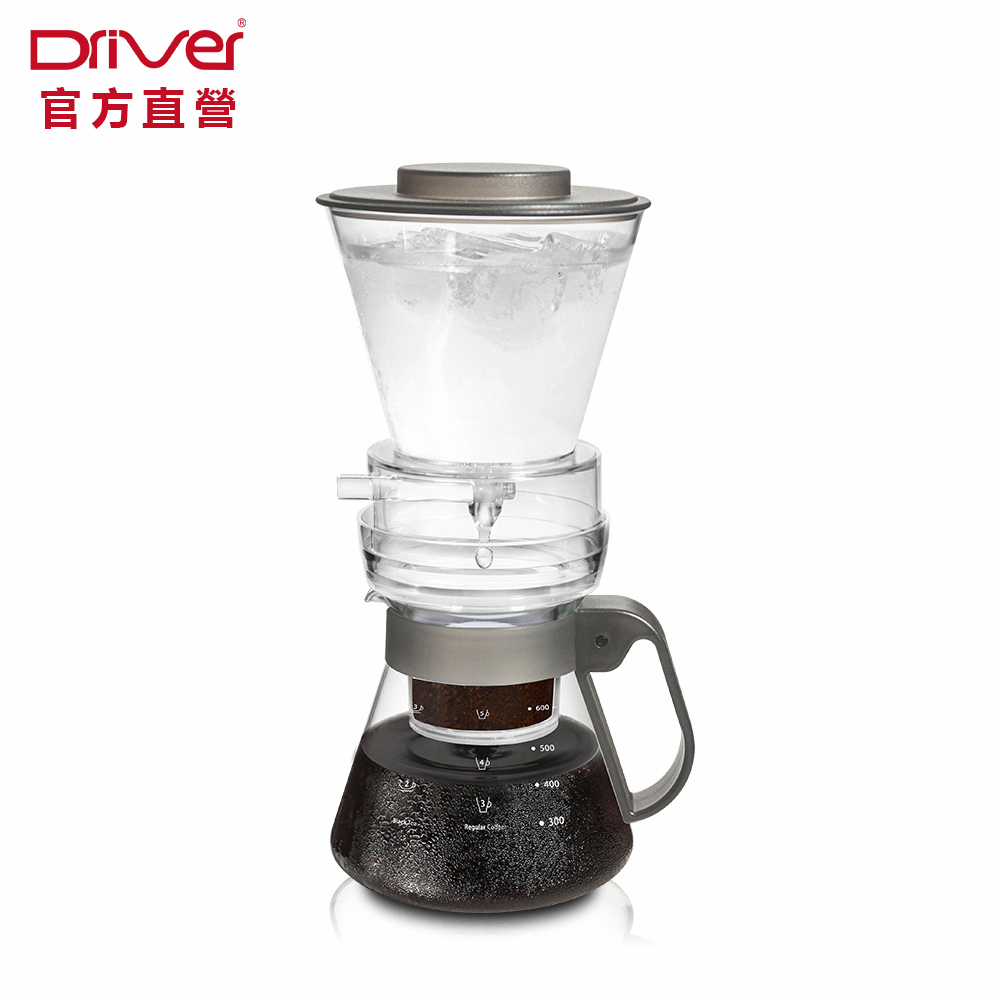 Driver 外調式冰滴咖啡壺-600ml (附丸型濾紙)