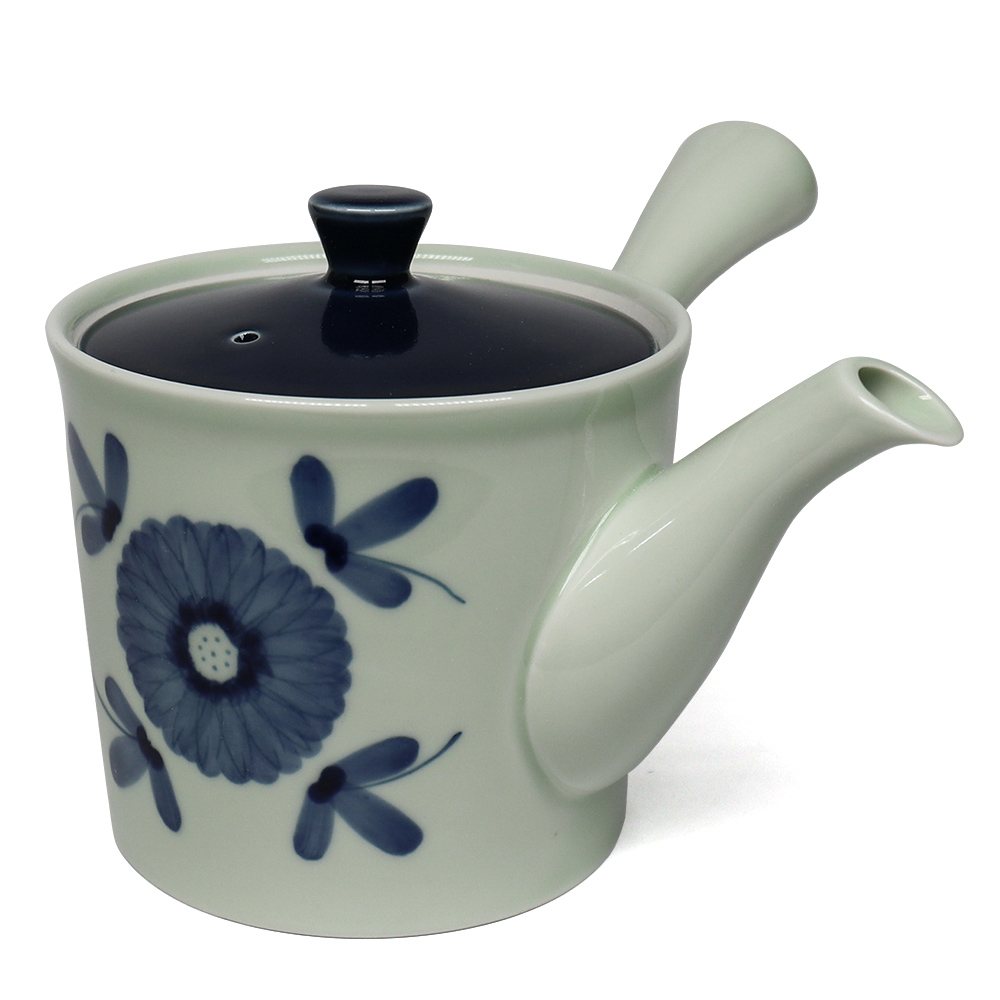 福介商店有田燒藍花橫手急須0.42L 泡茶壺沖泡壺橫柄壺具- PChome 24h購物