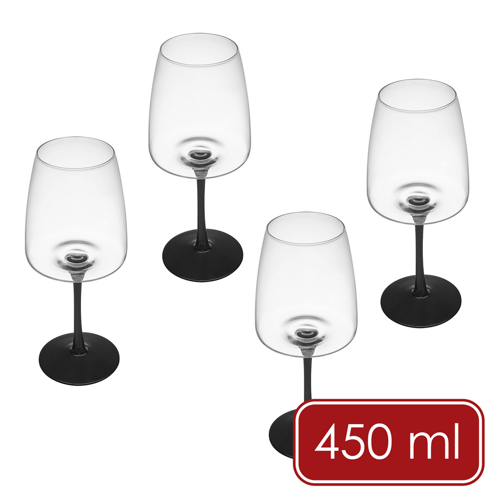 Mikasa Dinnerware 美國 Palermo水晶玻璃紅酒杯4入(450ml) / 調酒杯 雞尾酒杯 白酒杯 可機洗 洗碗機可洗