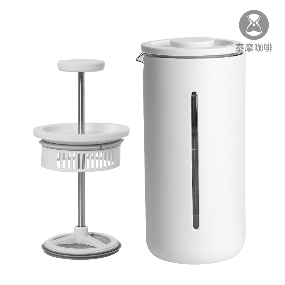 TIMEMORE 泰摩 泰摩咖啡 小U法壓壺-黑色 ( 耐熱玻璃 食品級矽膠)