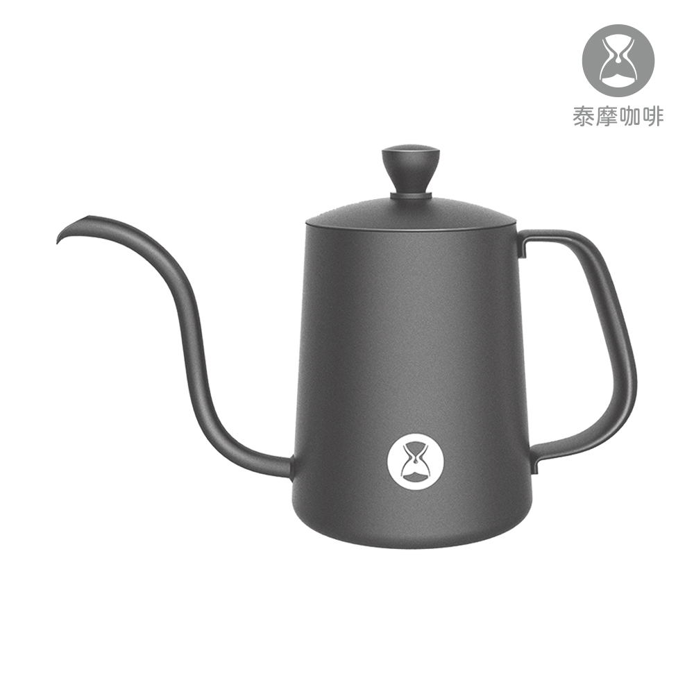 TIMEMORE 泰摩 泰摩咖啡 魚03-600ml-黑色 (垂直穩定水流、咖啡手沖壺 304不鏽鋼)