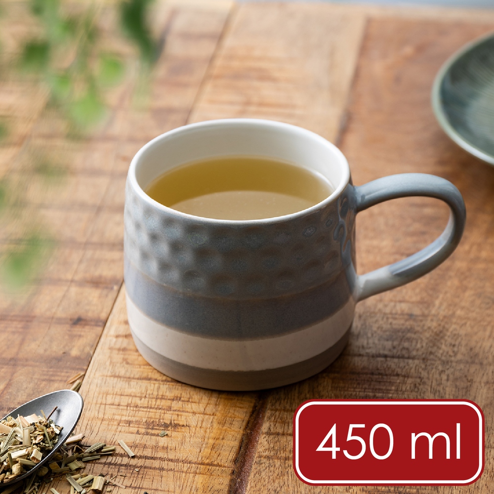 Mikasa Dinnerware 美國 石陶馬克杯(芝麻奶蓋450ml) / 水杯 茶杯 咖啡杯  拿鐵杯 北歐風 可機洗 洗碗機可洗