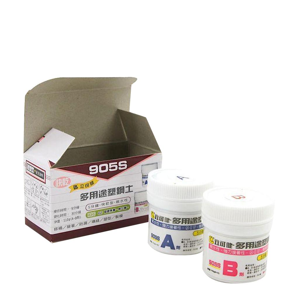 立可健 多用途塑鋼土 5分鐘 快乾型 親水性  905s