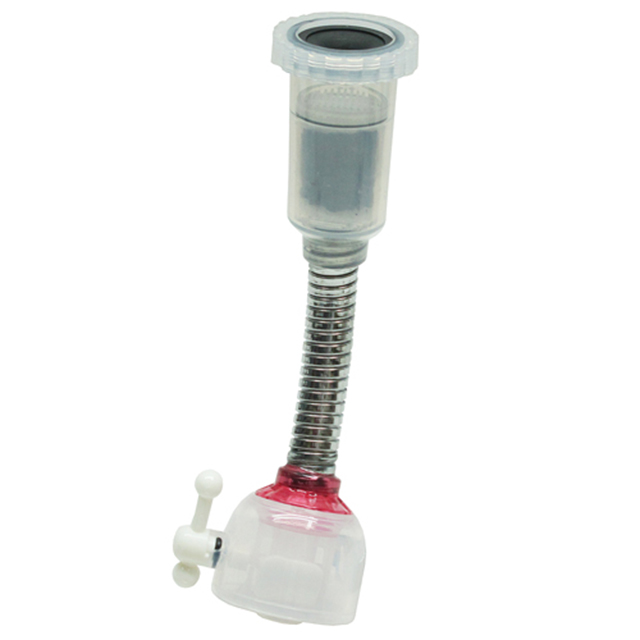 台灣製造活性碳過濾加長型2段水流水龍頭節水省水器(CN-1807)