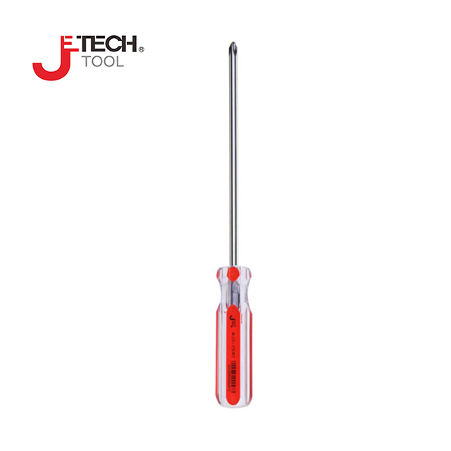 JETECH 彩條起子 十字型101 - 3x200㎜ #0