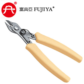 【FUJIYA 富具亞 】5吋白鐵精密專業斜口鉗-FSP-23