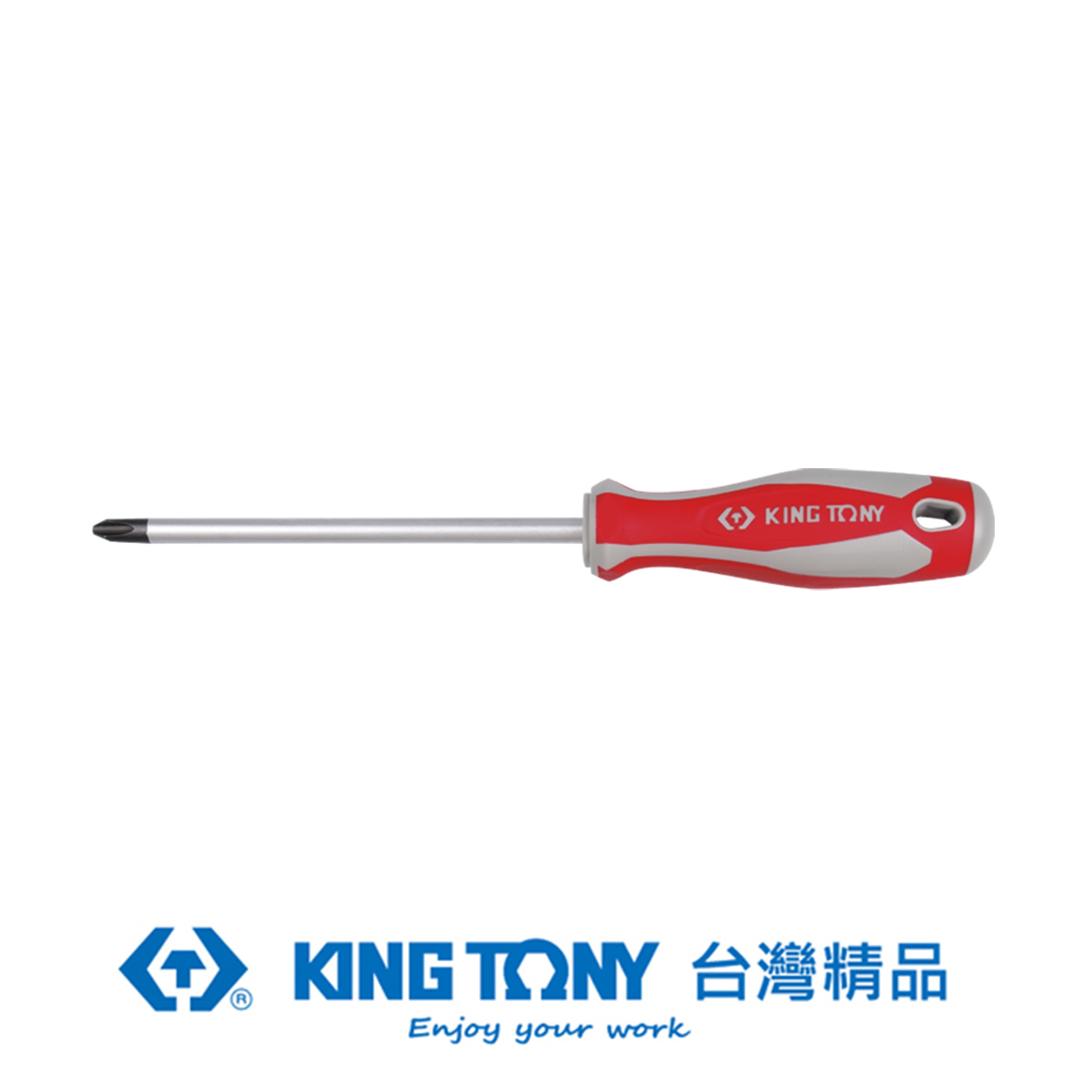 KING TONY 專業級工具 十字起子 #2x6.0(mm)x100(mm) KT14210204