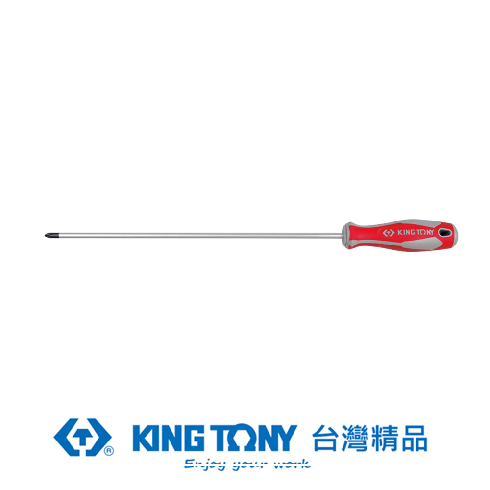 KING TONY 專業級工具 十字起子 #2*6mm*12" KT14210212