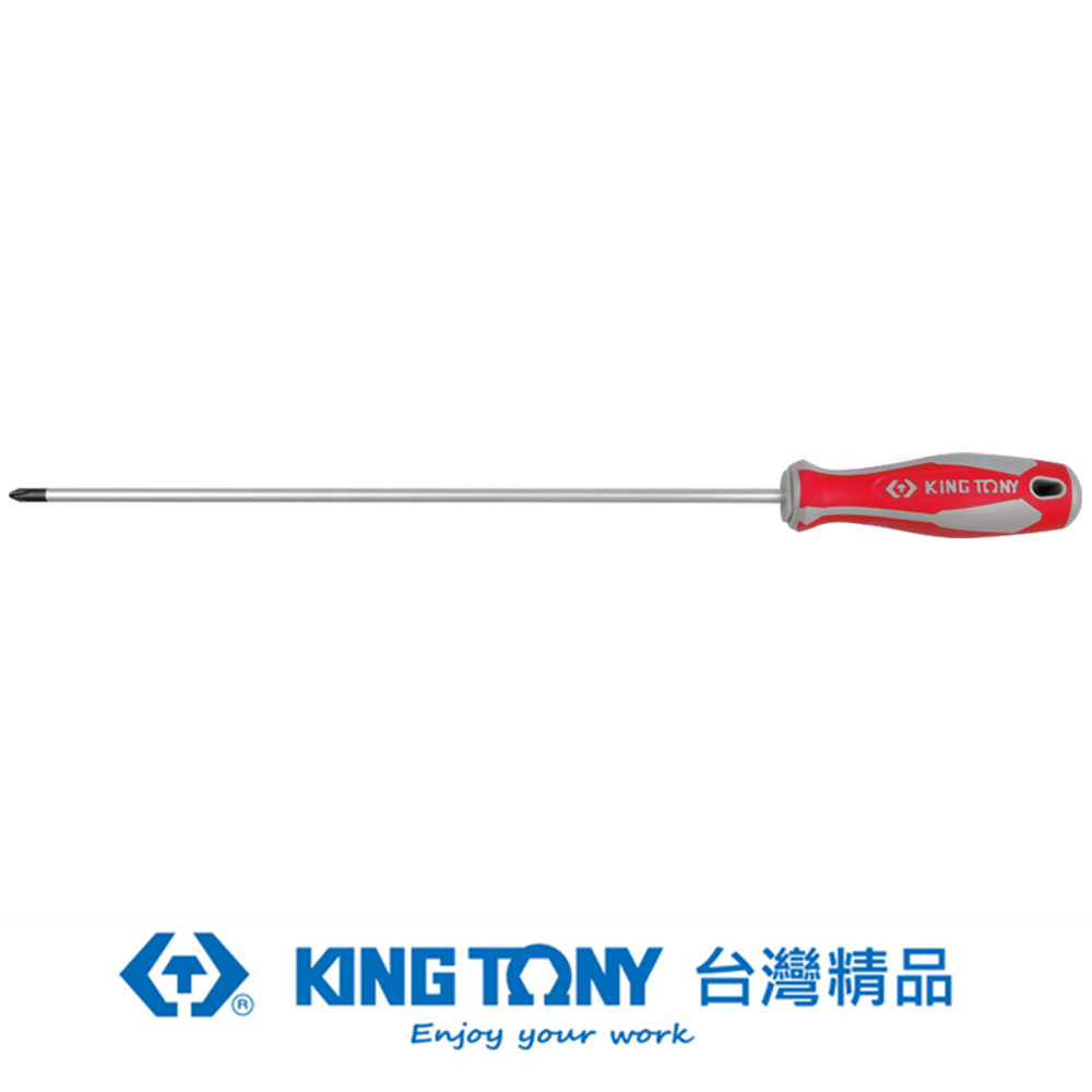 KING TONY 專業級工具 十字起子 #2*6mm*16" KT14210216