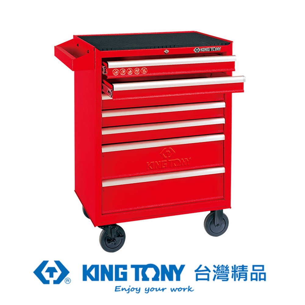 King Tony 專業級工具七屜鋼珠軌道移動式紅色工具車kt 7b Pchome 24h購物 King Tony 專業級工具七屜鋼珠軌道移動式紅色工具車kt 7b Pchome 24h購物