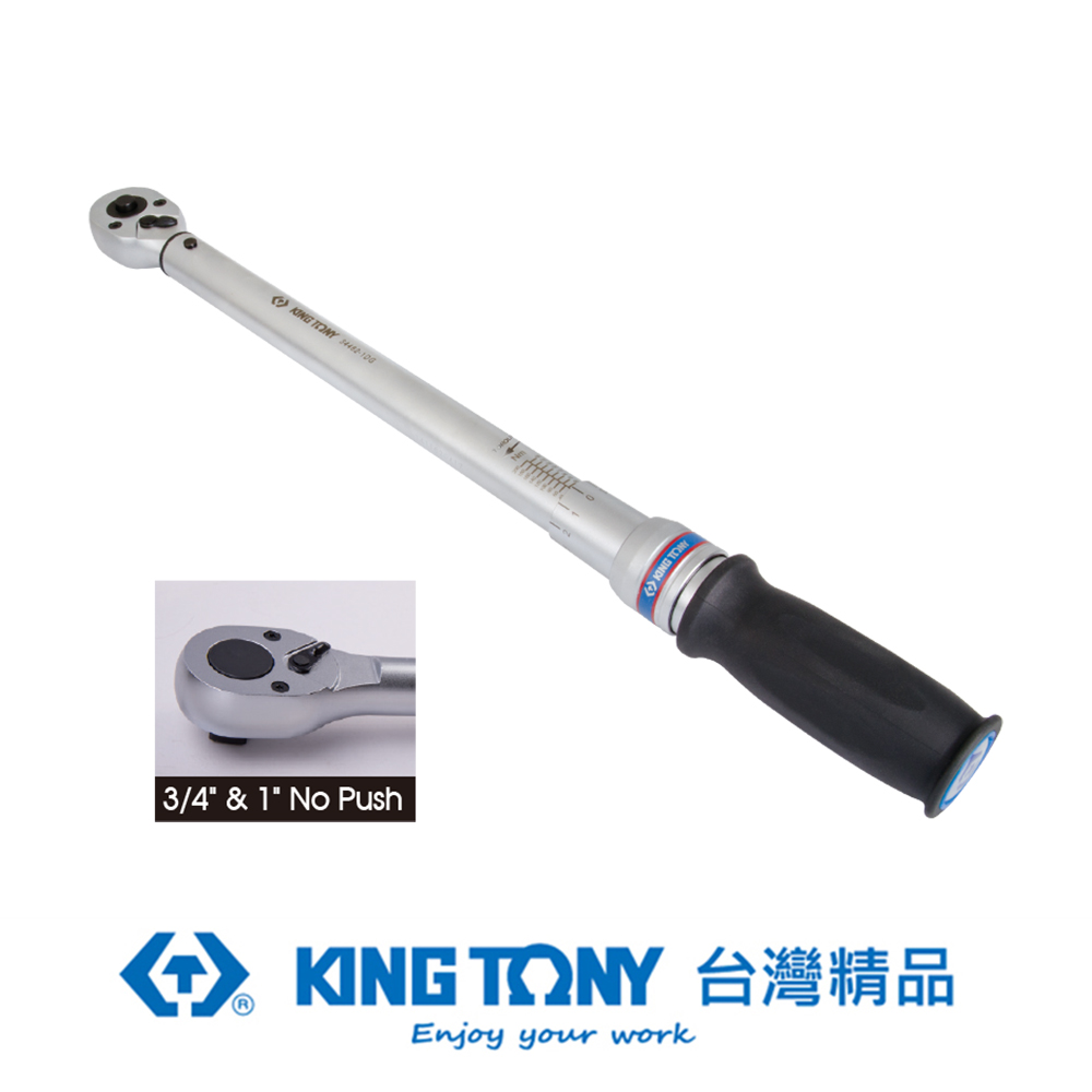 KING TONY 金統立工具 專業級工具 3/8 高精度扭力板手 20-100Nm KT34362-2DG