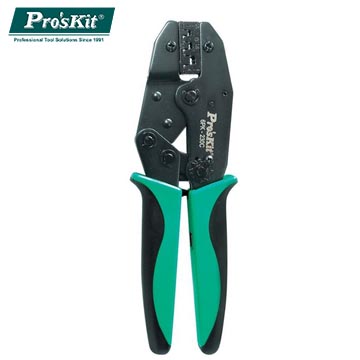 【ProsKit 寶工】接續裸端子棘輪壓鉗 6PK-230C