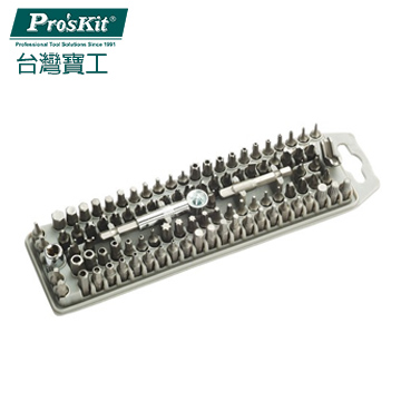 【ProsKit 寶工】替換起子頭100支組(公.英制) SD-2310