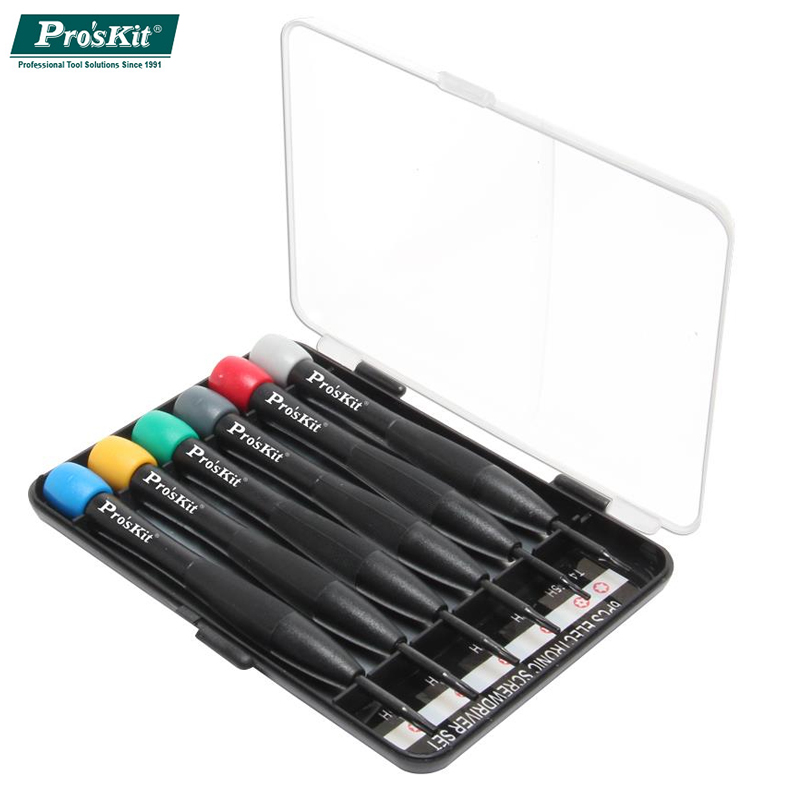 【ProsKit 寶工】星型精密起子組(6PCS) SD-3502