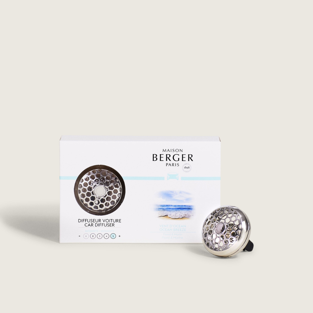 Maison Berger 法國柏格精油 海洋微風 車用香氛組 法國原裝進口