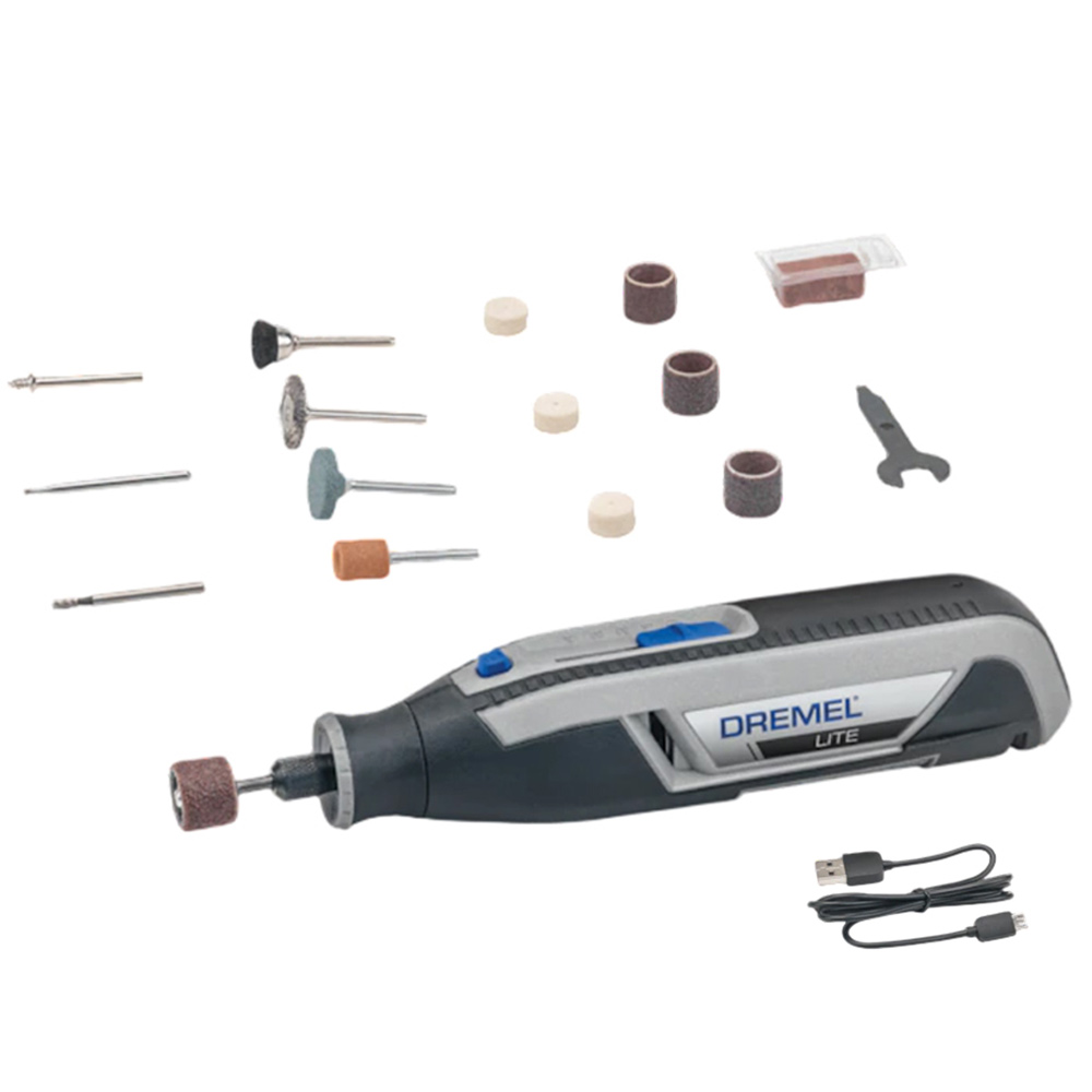 Dremel Lite 7760 3.6V鋰電調速刻磨機(雕刻/拋光/汽車研磨)