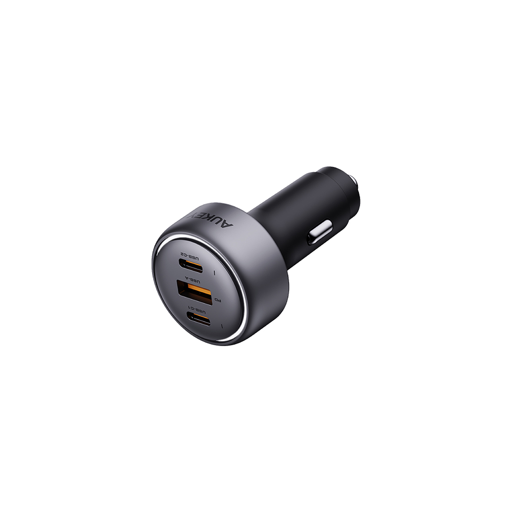 三孔100W PD快充車用充電器/點菸器(CC-P3)