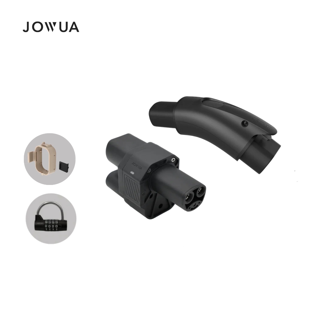 JOWUA Tesla特斯拉 TPC車主專用 CCS2 & Type-2 to TPC (NACS) 快慢充組合