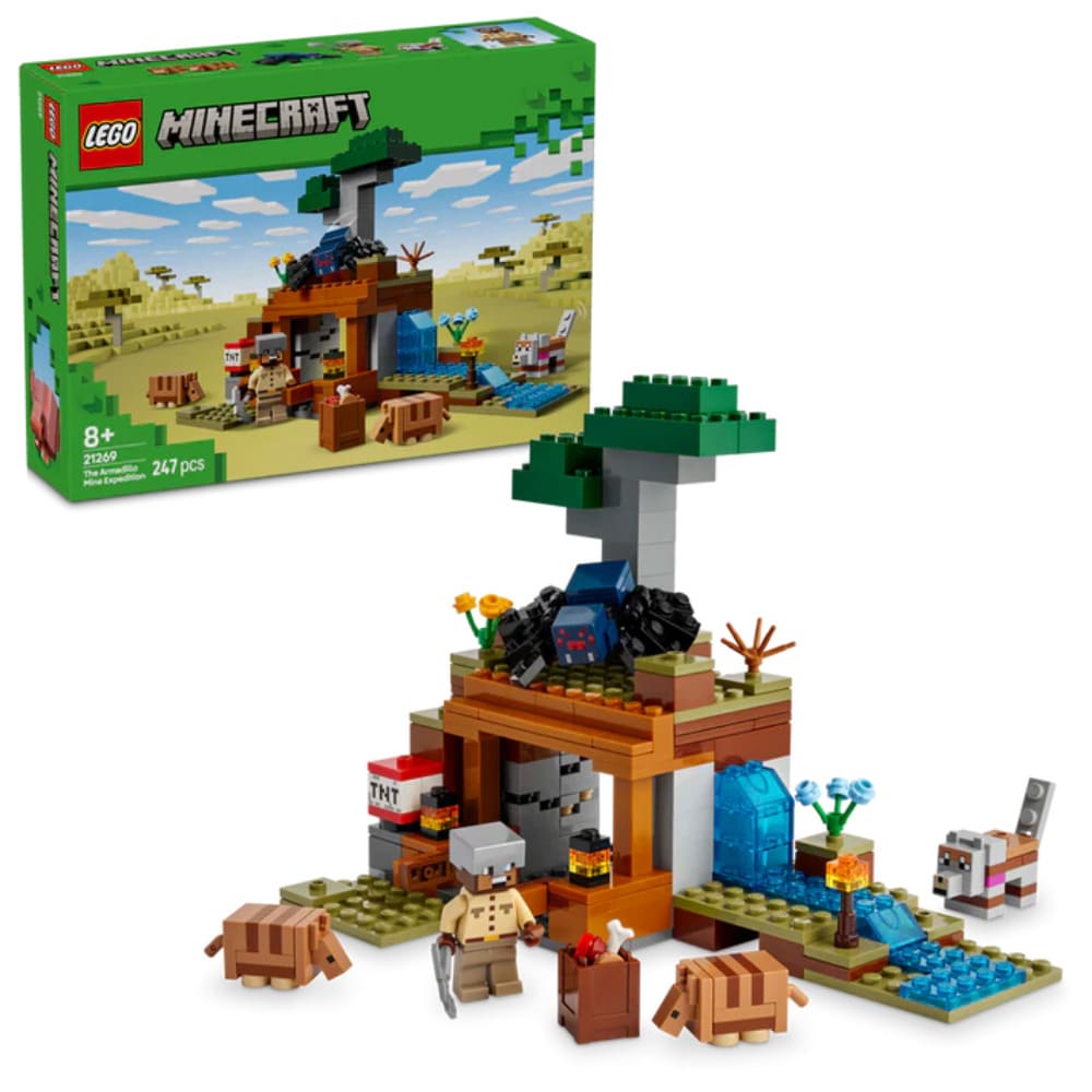 LEGO 樂高 21269 犰狳礦坑探險