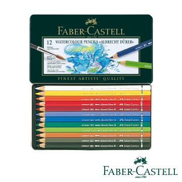 Faber-Castell 藝術家級水彩色鉛筆12色- PChome 24h購物