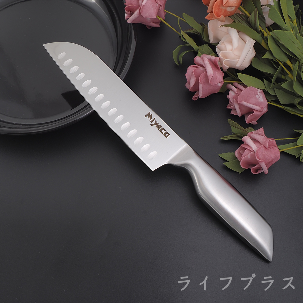 一品川流 Miyaco 米雅可經典三德刀-2支入