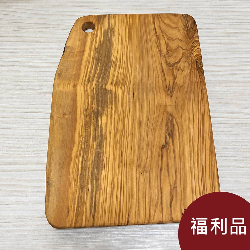 Arte in olivo 義大利 橄欖木 Rustic 不規則 砧板 L 40cm 義大利製-05