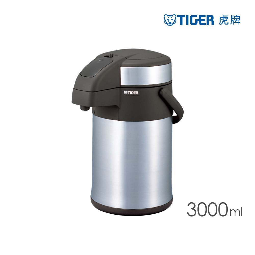 TIGER虎牌3L氣壓式不鏽鋼保溫保冷瓶(MAA-A302)