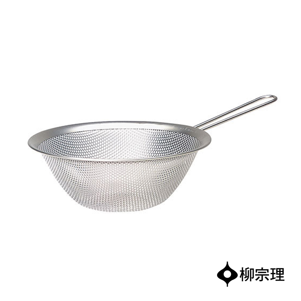 Sori Yanagi 柳宗理 單柄漏杓19cm(304不鏽鋼堅固明亮一體成形)