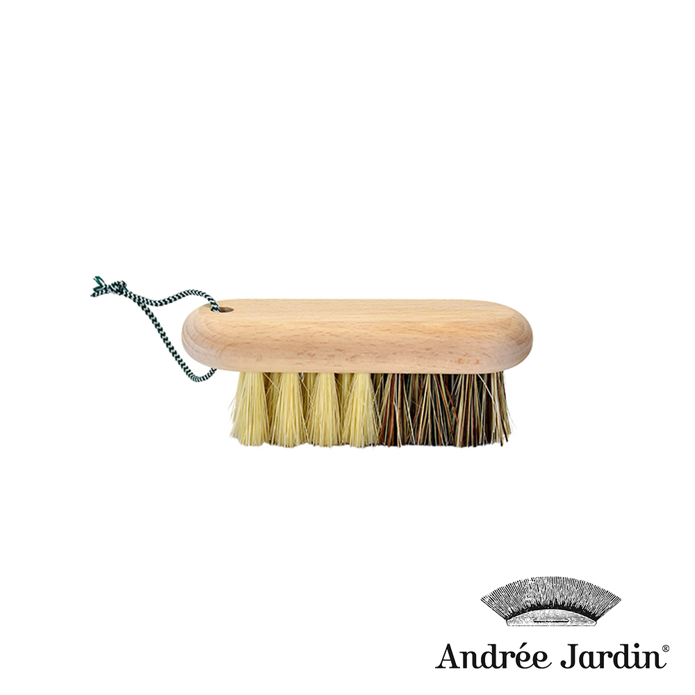 Andree Jardin 法國手工刷具櫸木蔬果清潔刷植纖軟/硬混合刷毛- PChome