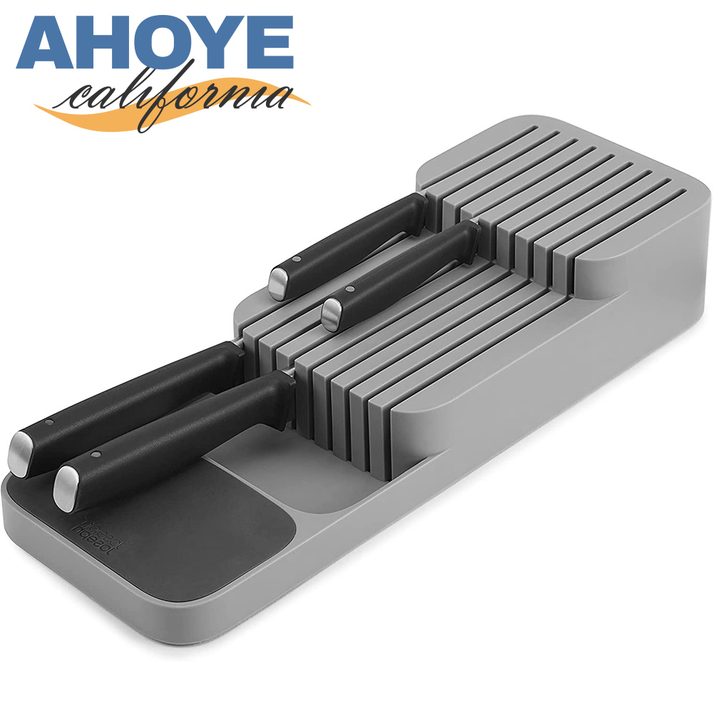 AHOYE 分隔瀝水刀具架刀具座菜刀架廚房瀝水架除房收納刀架- PChome 24h購物