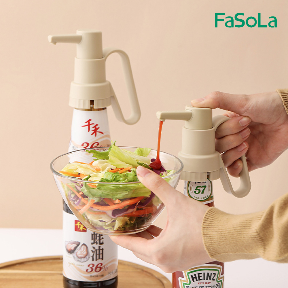 FaSoLa  通用款定量蠔油 醬料擠壓器組