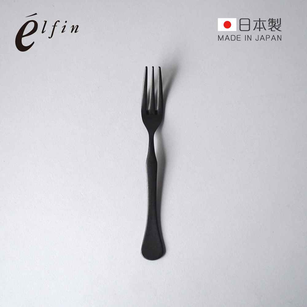 高桑金屬 【日本】日製波浪曲線不鏽鋼甜點叉-2入